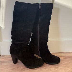 Blondo Black Heeled Boots for Women